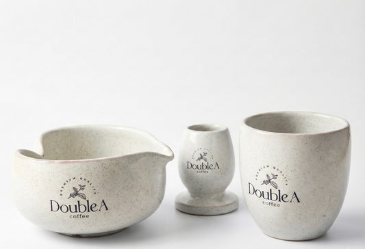 Matcha set ( bowl+ holder+ whisk cup)