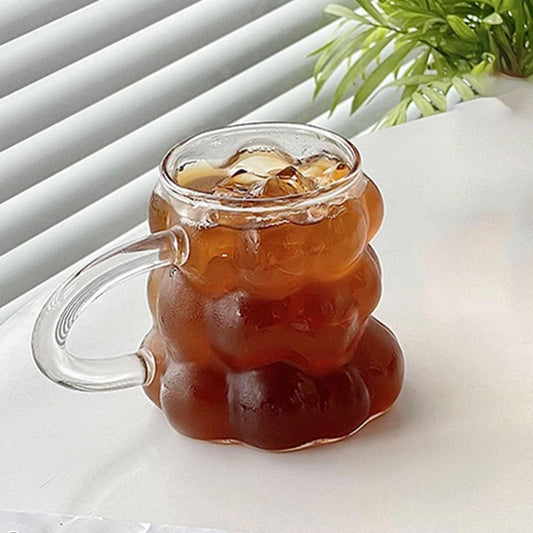 Bubble mug with handle
