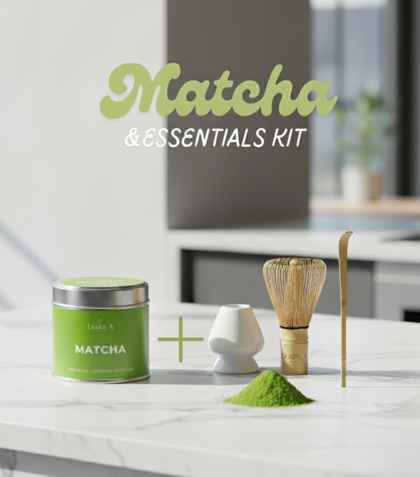 Matcha Copy Matcha & Essentials Kit – Double A Coffee